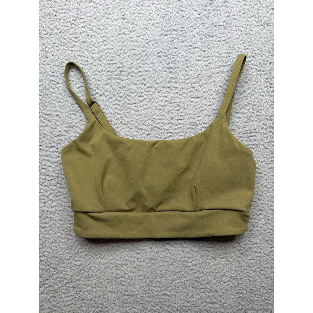 Vitality The Ignite sports bra adjustable strap moss green